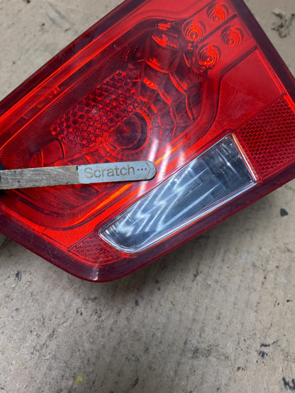 2010 to 2013 Kia Forte Right Passenger RH Side Tail Light Inner Oem R8022 DW3