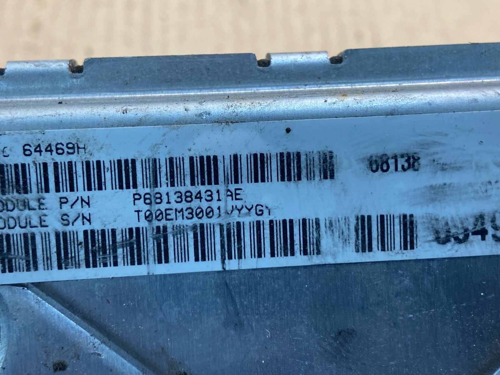 2012 Chrysler 300 Magnum Charger Engine Control Module ECM ECU af9223 DG2