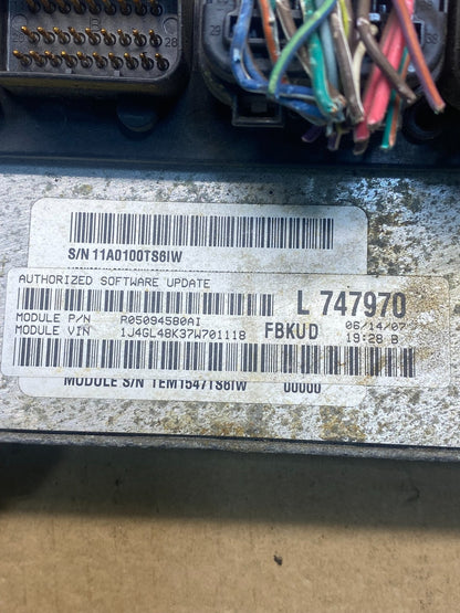2007 Jeep Liberty Nitro 3.7L Engine Control Unit ECU ECM AG6124 DG2