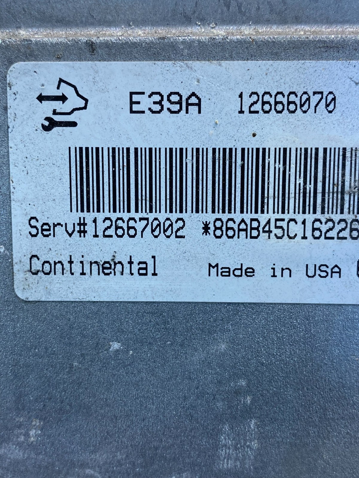 2017 to 2019 Chevrolet Impala Ecu Engine Control Module Unit Ecm AE7993 DW2
