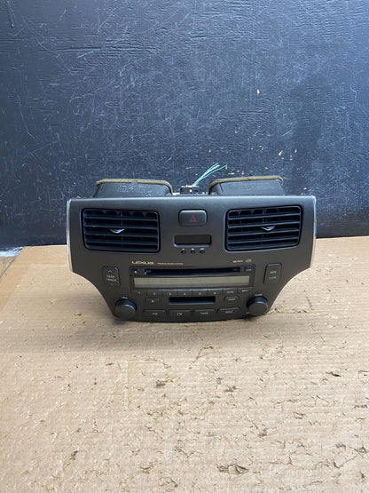 2004 to 2006 Lexus ES330 Es300 Radio Receiver Tape CD Air Vent AG8707 DG0