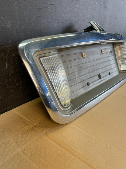 2003 to 2011 Lincoln Town Car Rear License Plate Trim Panel AC9683 DG2
