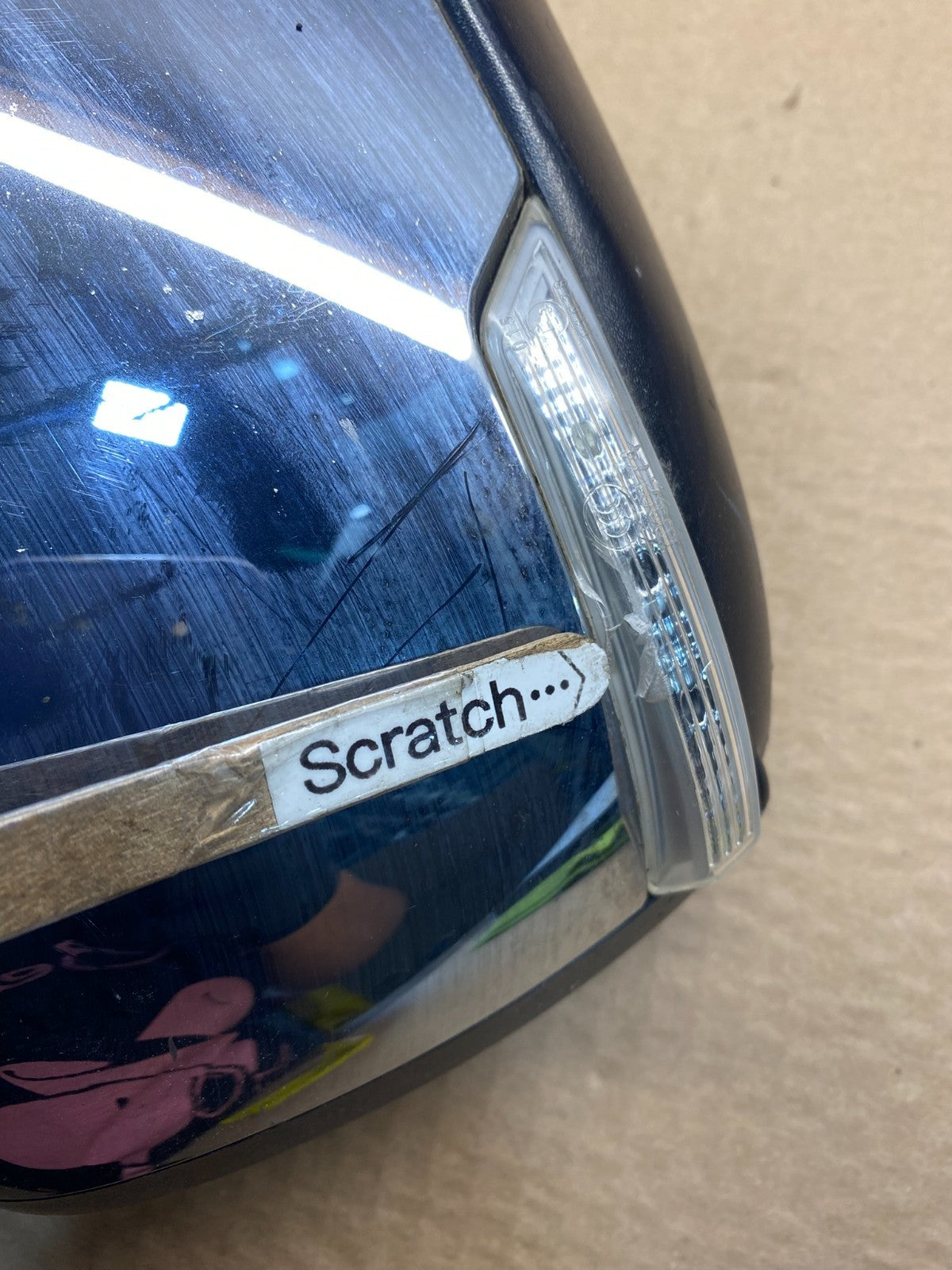 2011-2016 Chrysler Town Country Right Passenger Turn Door Heat Mirror AF6938 MS7