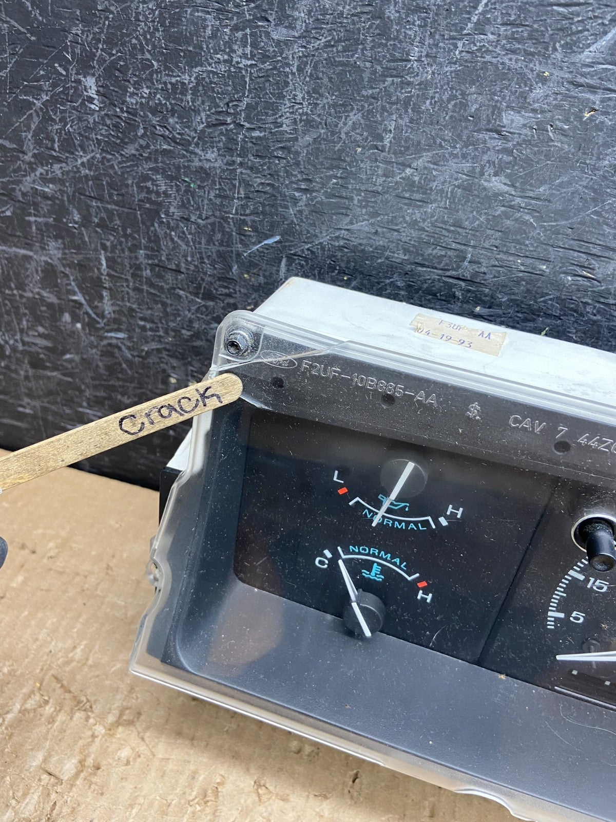 1992 to 1996 Ford F150 F-Series Bronco Speedometer Cluster Gauge af1647 DG3