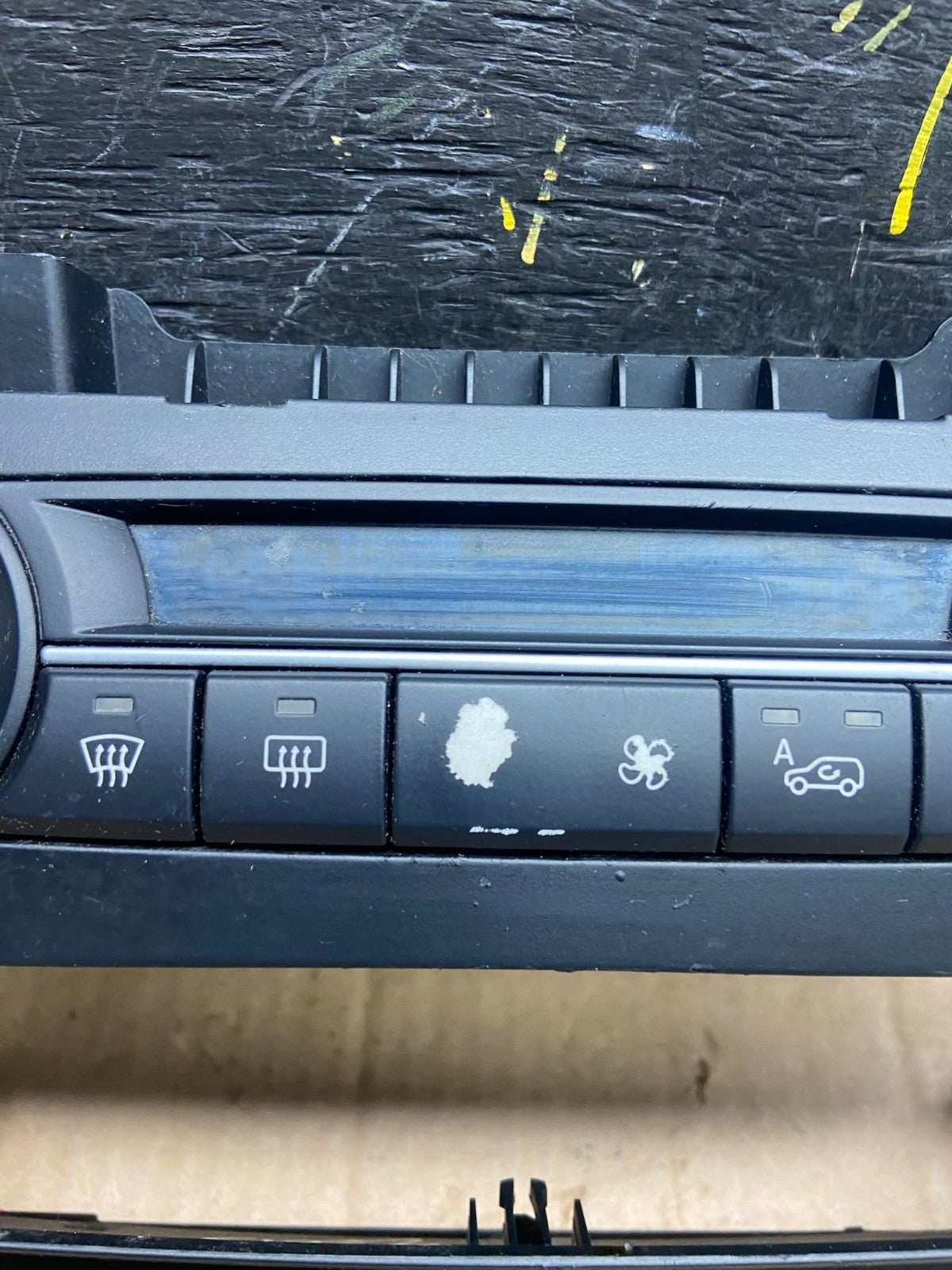 2007-2013 Bmw X5 AC Heater Climate Control Temperature Panel Trim Oem Z2013 DG1
