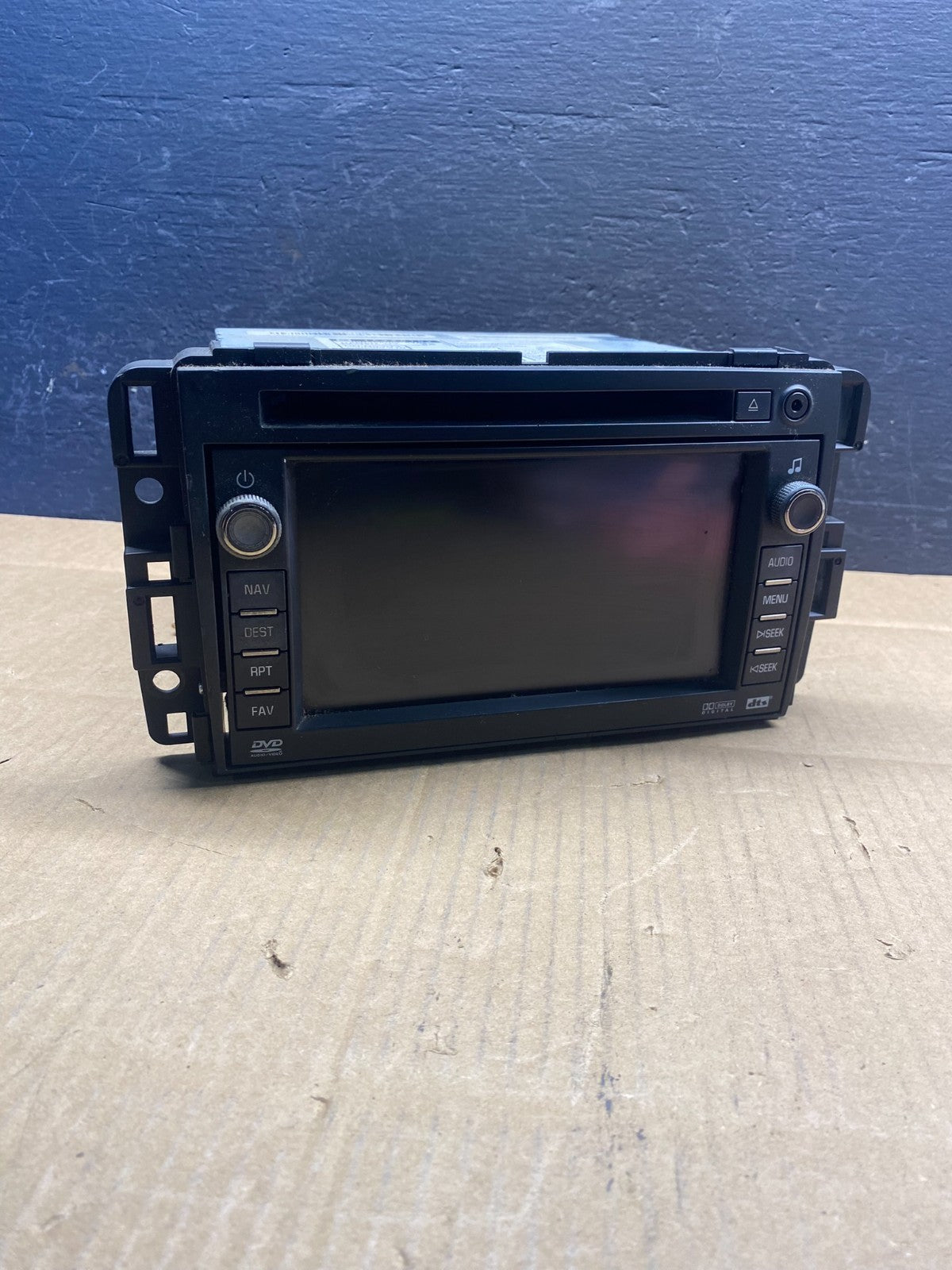 2007 to 2014 Chevrolet GMC Cadillac Radio Navigation Screen Display ad1556 DG0