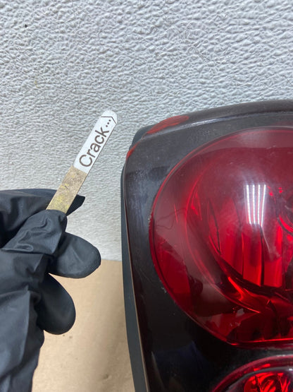 2002 to 2009 Chevrolet Trailblazer Right Passenger Rh Tail Light AG4854 LK6