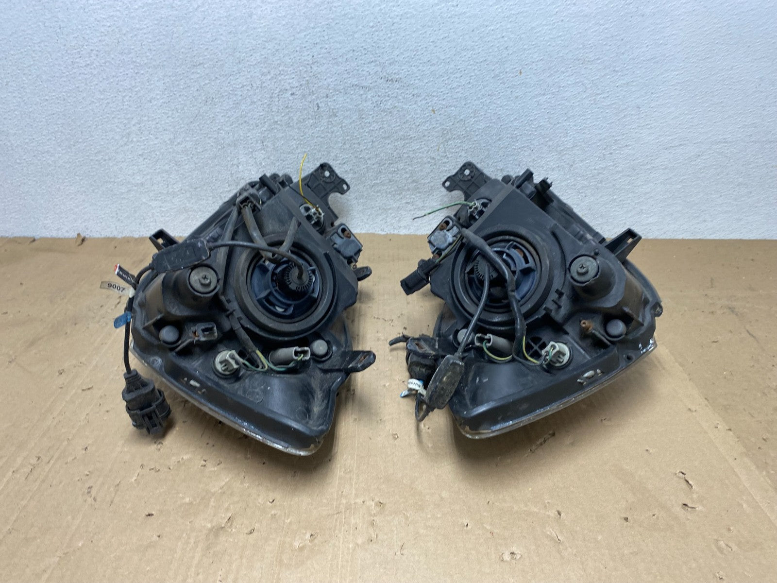 2004-2007 Mitsubishi Lancer Left+Right Side Headlights Halogen AE9289 DW8