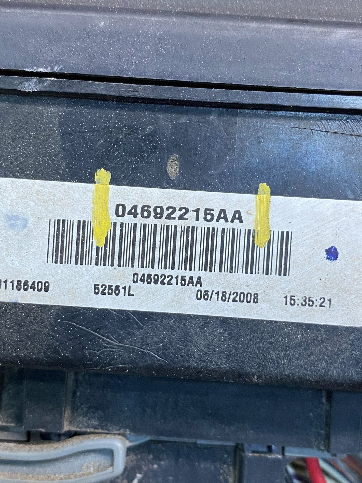 2009 Jeep Grand Cherokee Fuse Box Relay Panel Body Control Module BCM AI7428 DG4