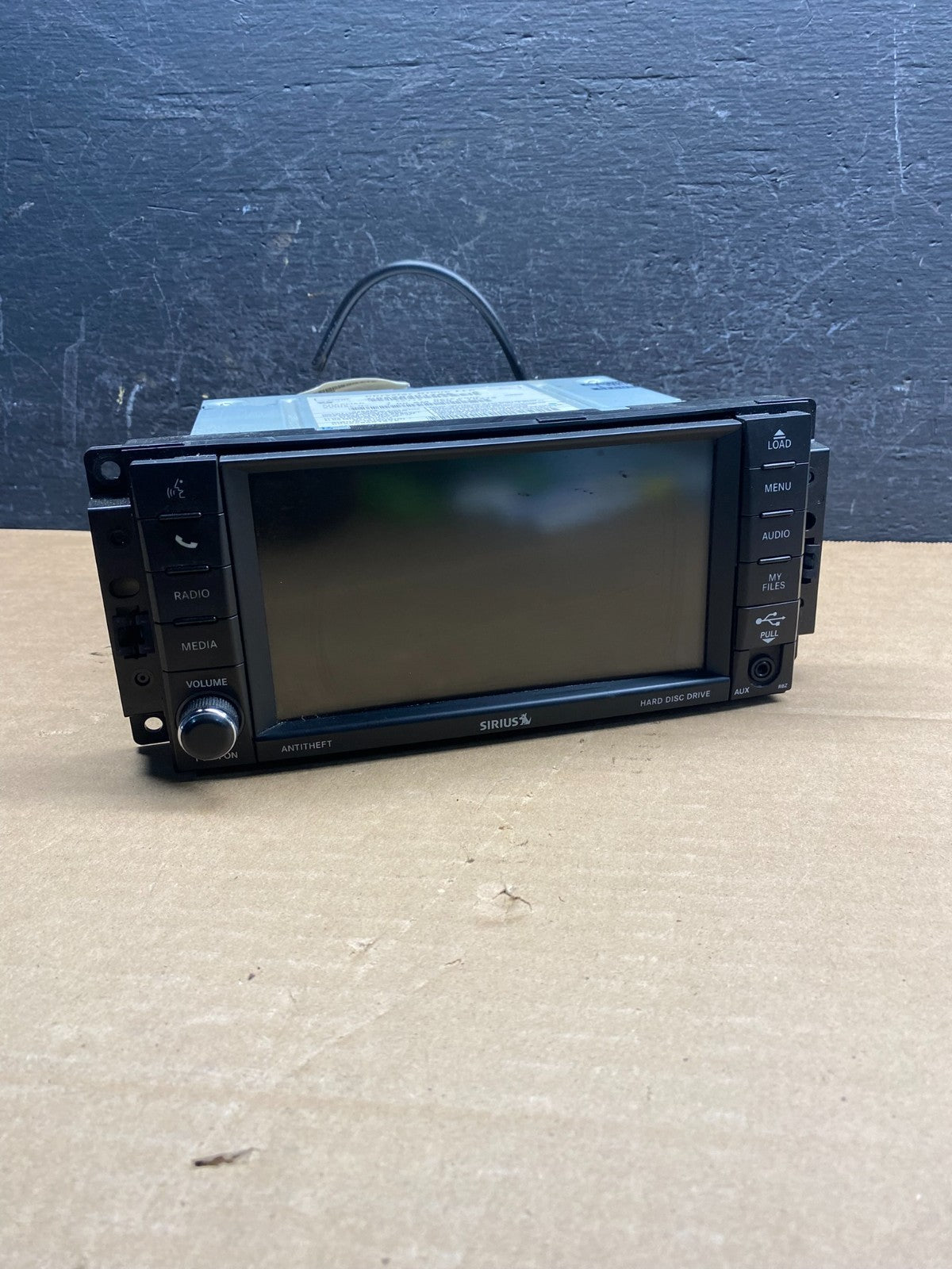 2007-2012 Chrysler Dodge Jeep Ram Radio CD MP3 AUX Receiver AD7604 DG0