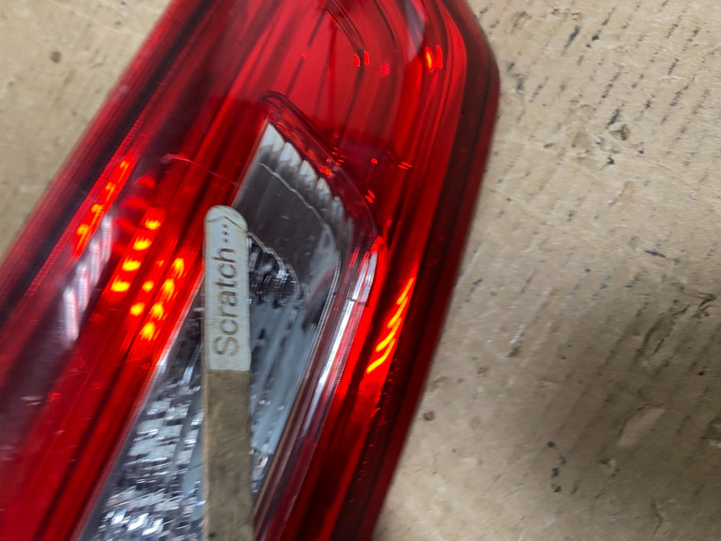 2010 to 2018 Mitsubishi ASX Left Driver Lh Side Inner Tail Light Oem R0392 DW4