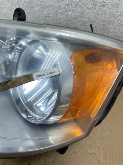 2008 to 2016 Chrysler Town and Country Left Driver Lh Side Headlight AI1238 DW4