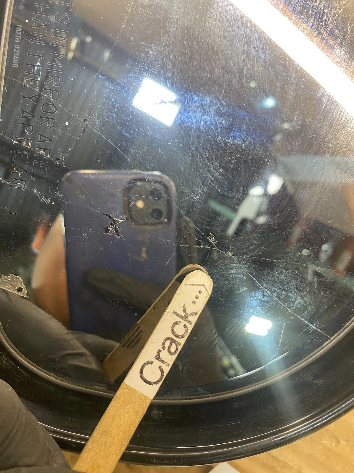 2007 - 2014 Cadillac Escalade Right Passenger Door Turn Signal Mirror AF4185 DW7
