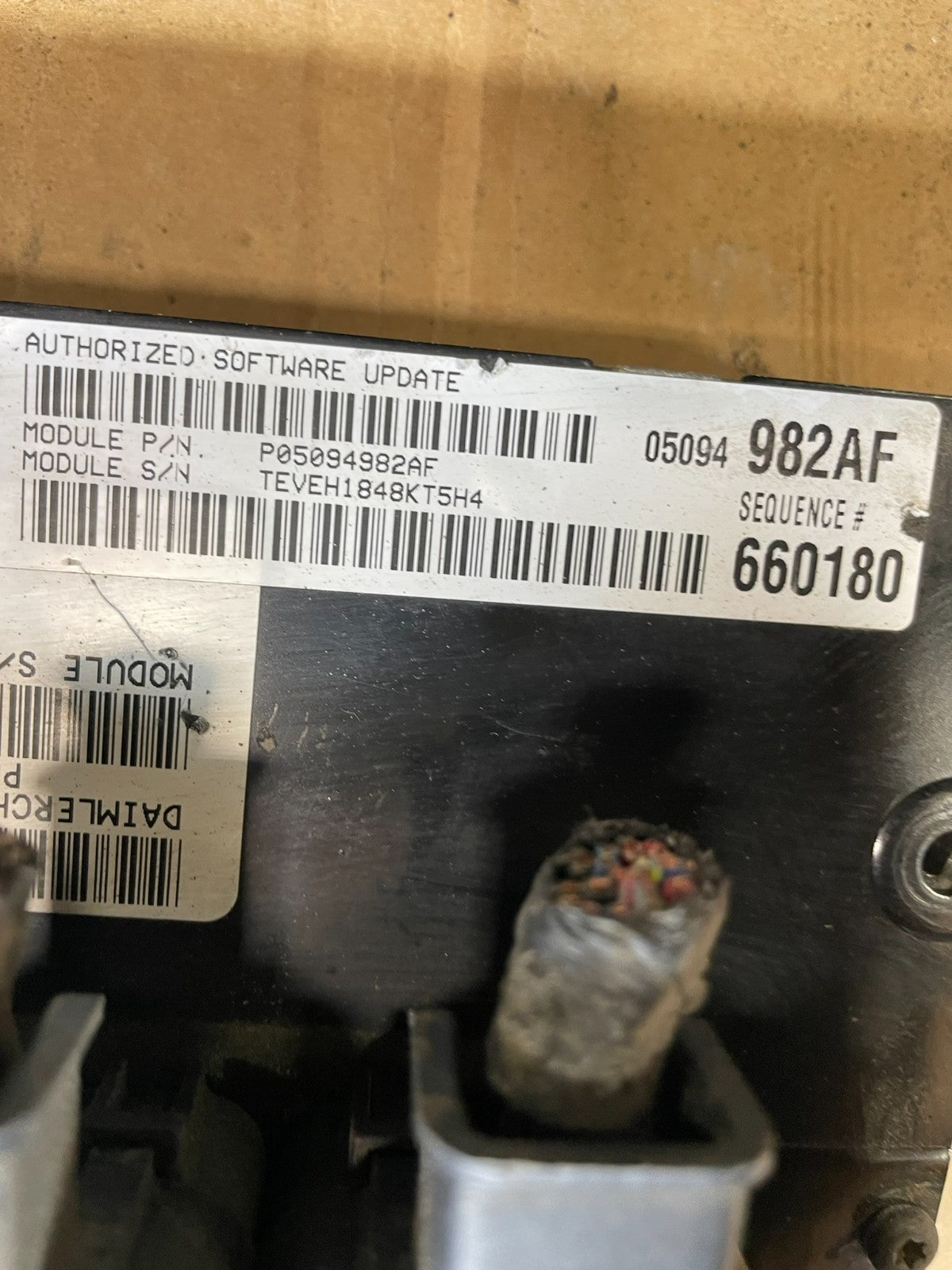 2008 Dodge Magnum Charger Chrysler 300 Engine Control ECU ECM R9126 DG4