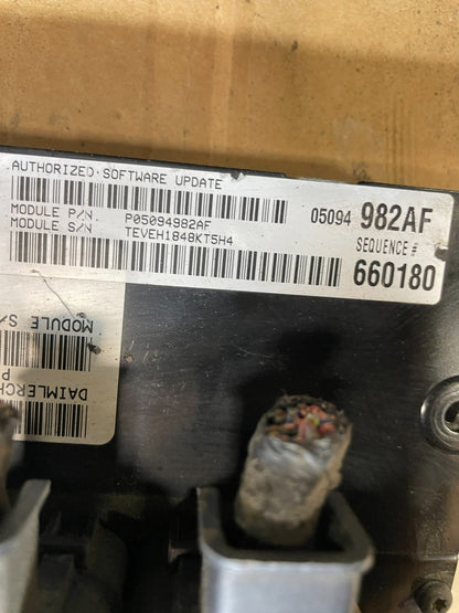 2008 Dodge Magnum Charger Chrysler 300 Engine Control ECU ECM R9126 DG4