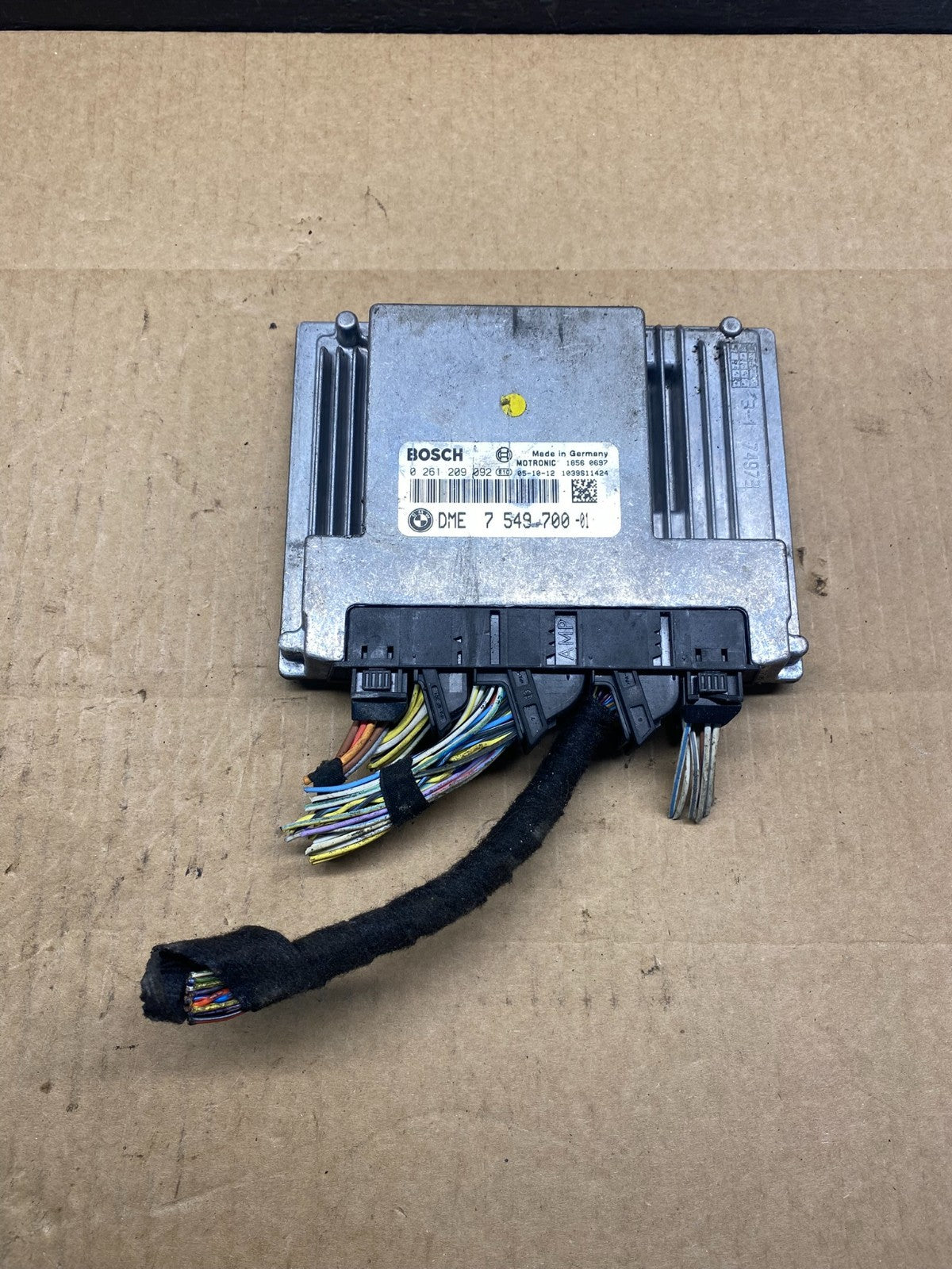 2006 to 2007 Bmw 550i 650i 750i Engine Computer ECU Control Module ECM AG9568 DG0