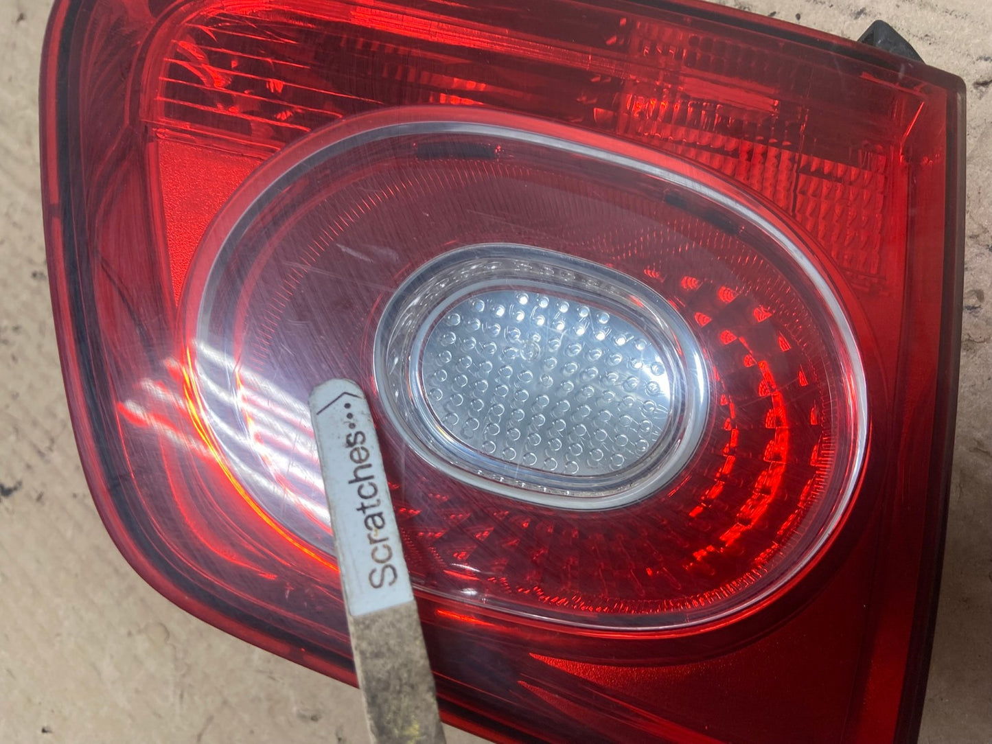 2009-2011 Volkswagen Tiguan Left Driver Side Inner Tail Light AF7071 LK3