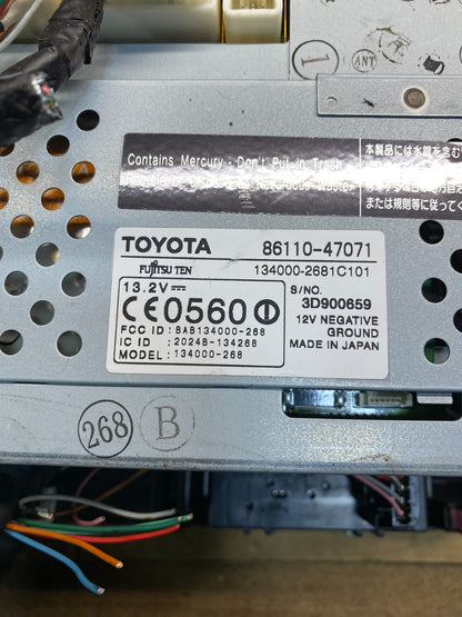 2004 to 2005 Toyota Prius Radio Stereo Receiver Screen Display AI9963 DG5