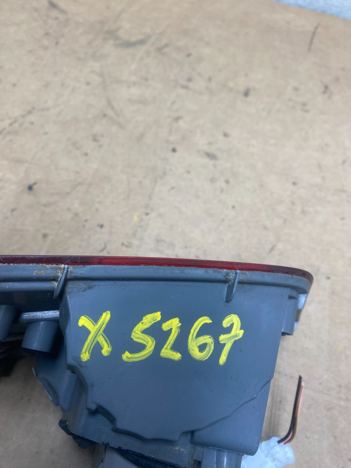 2010 to 2013 Kia Forte Left Driver LH Side Tail Light Inner Oem X5267 DW5