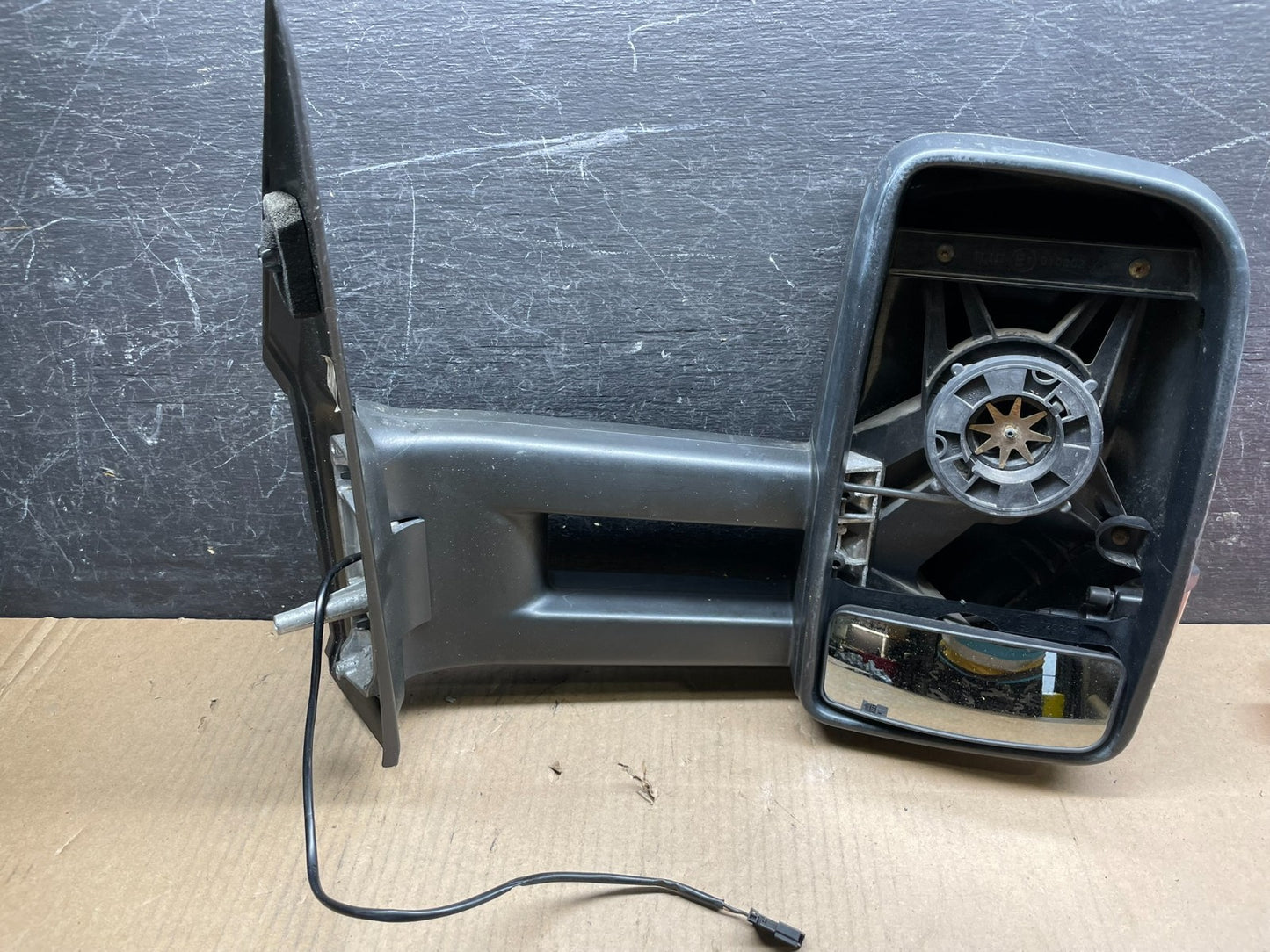 2007 to 2017 Mercedes-Benz Sprinter Right Passenger View Door Mirror OE Q1367 DG1