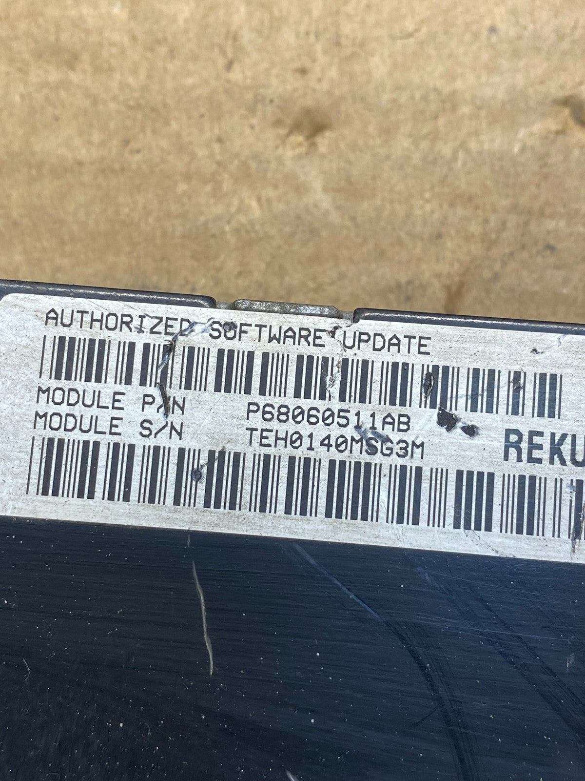 2005 Jeep Liberty 3.7L Engine Computer Module ECM PCM ECU ad3435 DG2