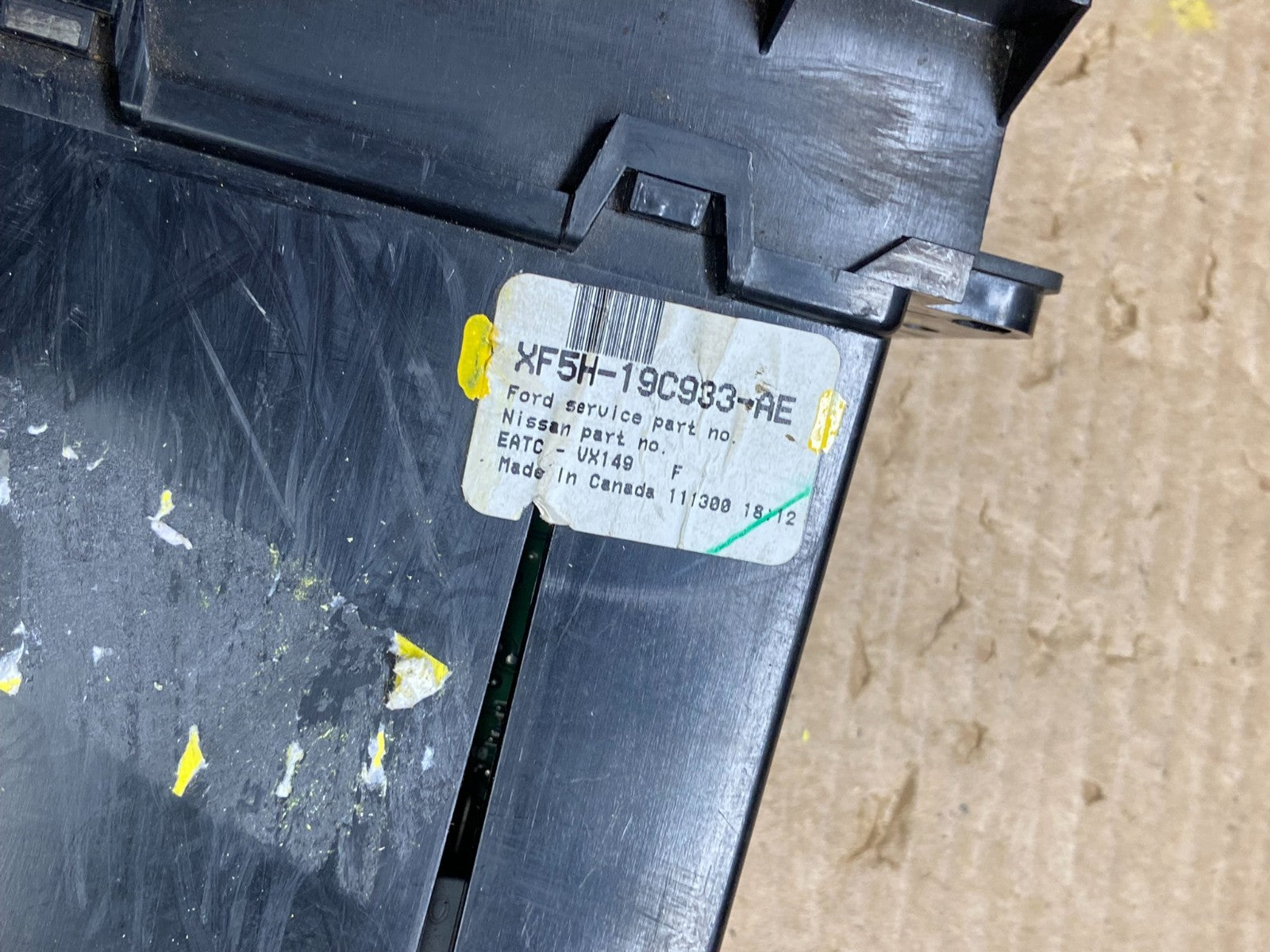 1999 to 2002 Mercury Villager Climate Control A/C Control OEM W1662 DG5