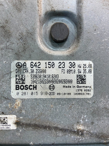 2007 to 2009 Mercedes Sprinter ECU ECM Engine Control Module Unit OEM z8961 DG2