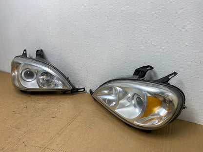 2002 - 2005 Mercedes ML ML350 ML500 Left+Right Side Halogen Headlights AC7628 DW1