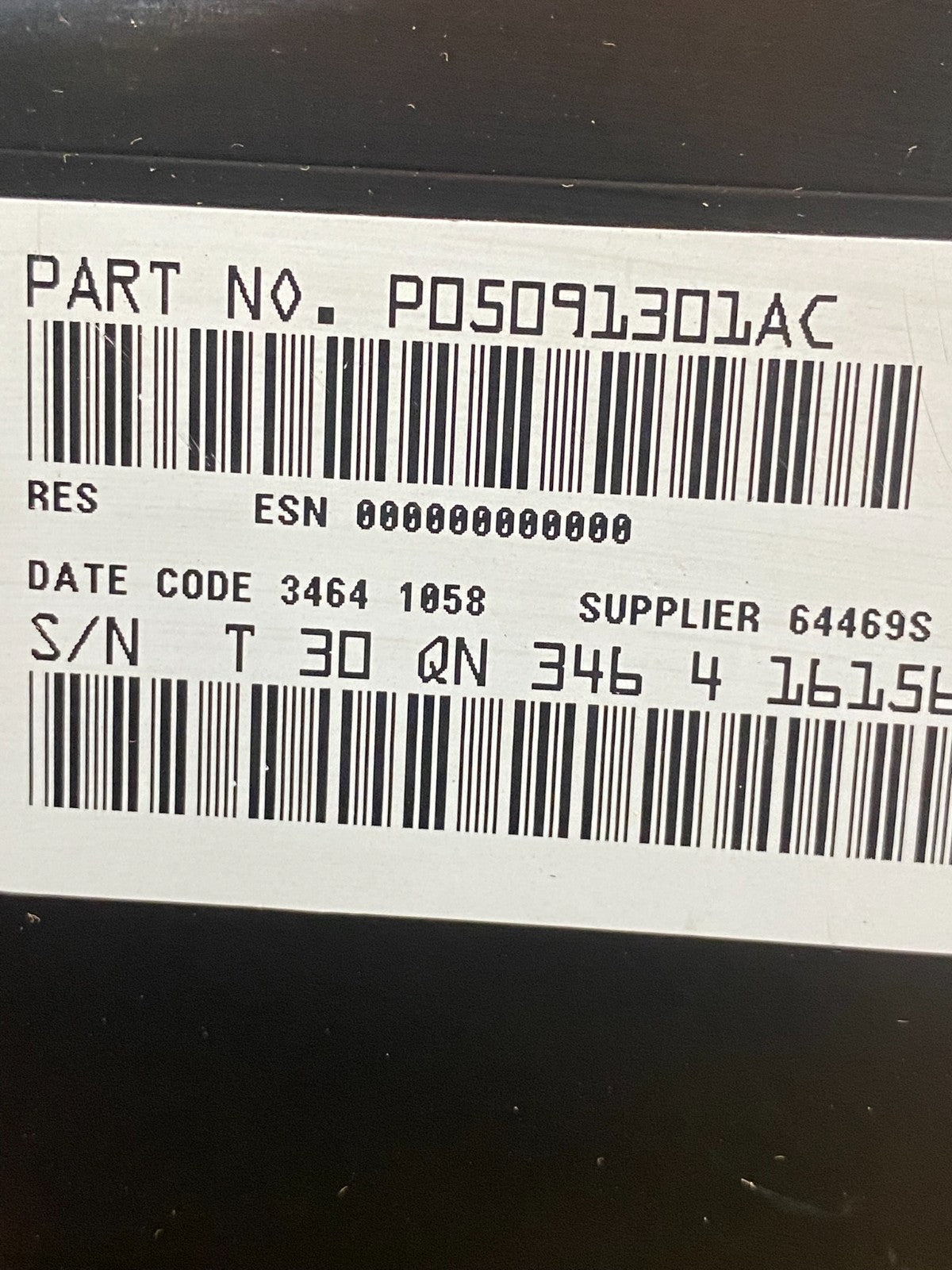 2007 2014 Jeep Dodge Chrysler Screen Display CD Player Satellite Radio AE6396 DW6