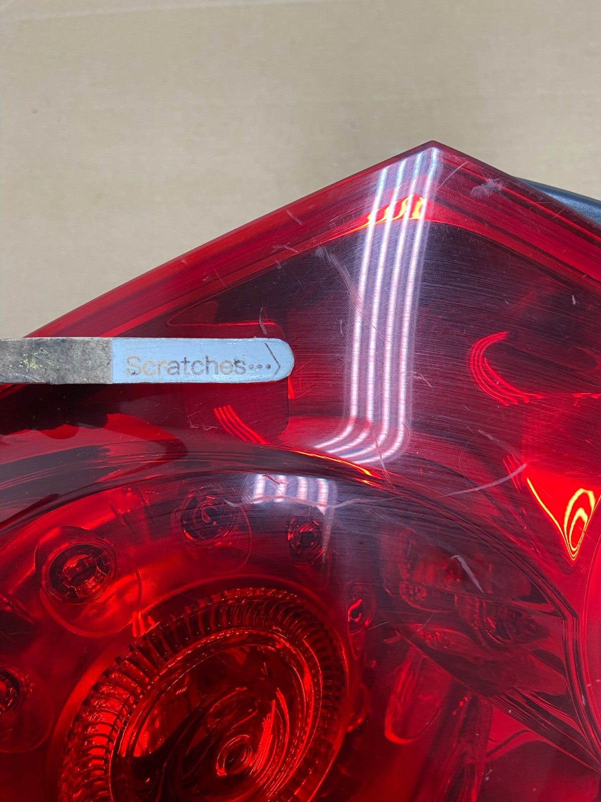 2007 to 2013 Infiniti G35 G37 Sedan Left Driver LH Side Tail Light AG9143 LK3