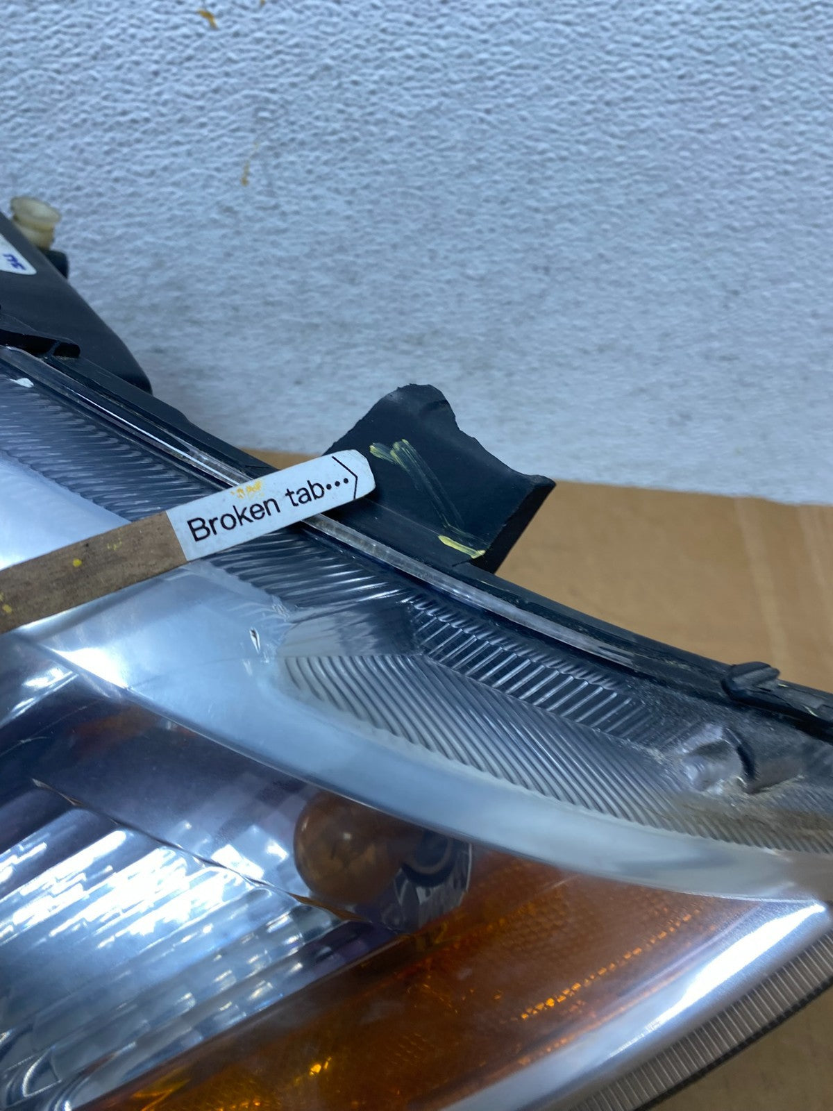 2007 2008 2009 2010 Ford Edge Headlight Left Driver Halogen AE0498 DW4
