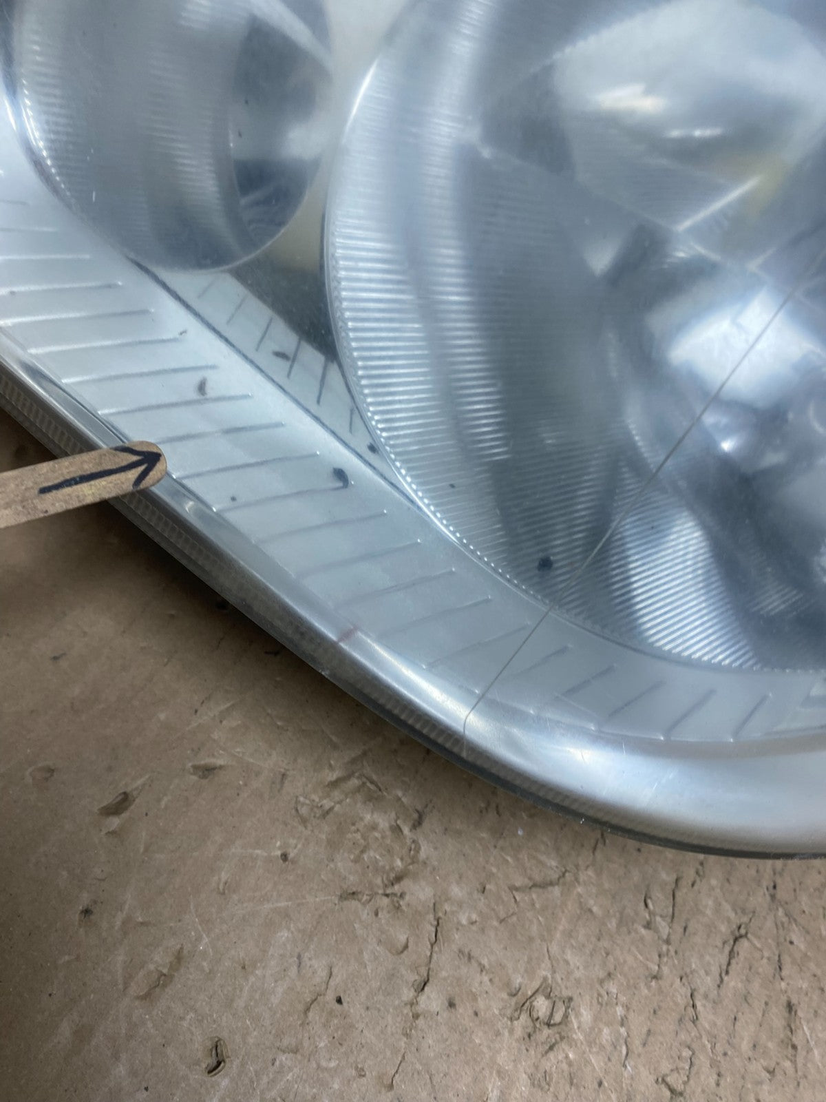 2007 to 2013 Mercedes Sprinter Headlight Left Driver Side Halogen AC6080 DW4