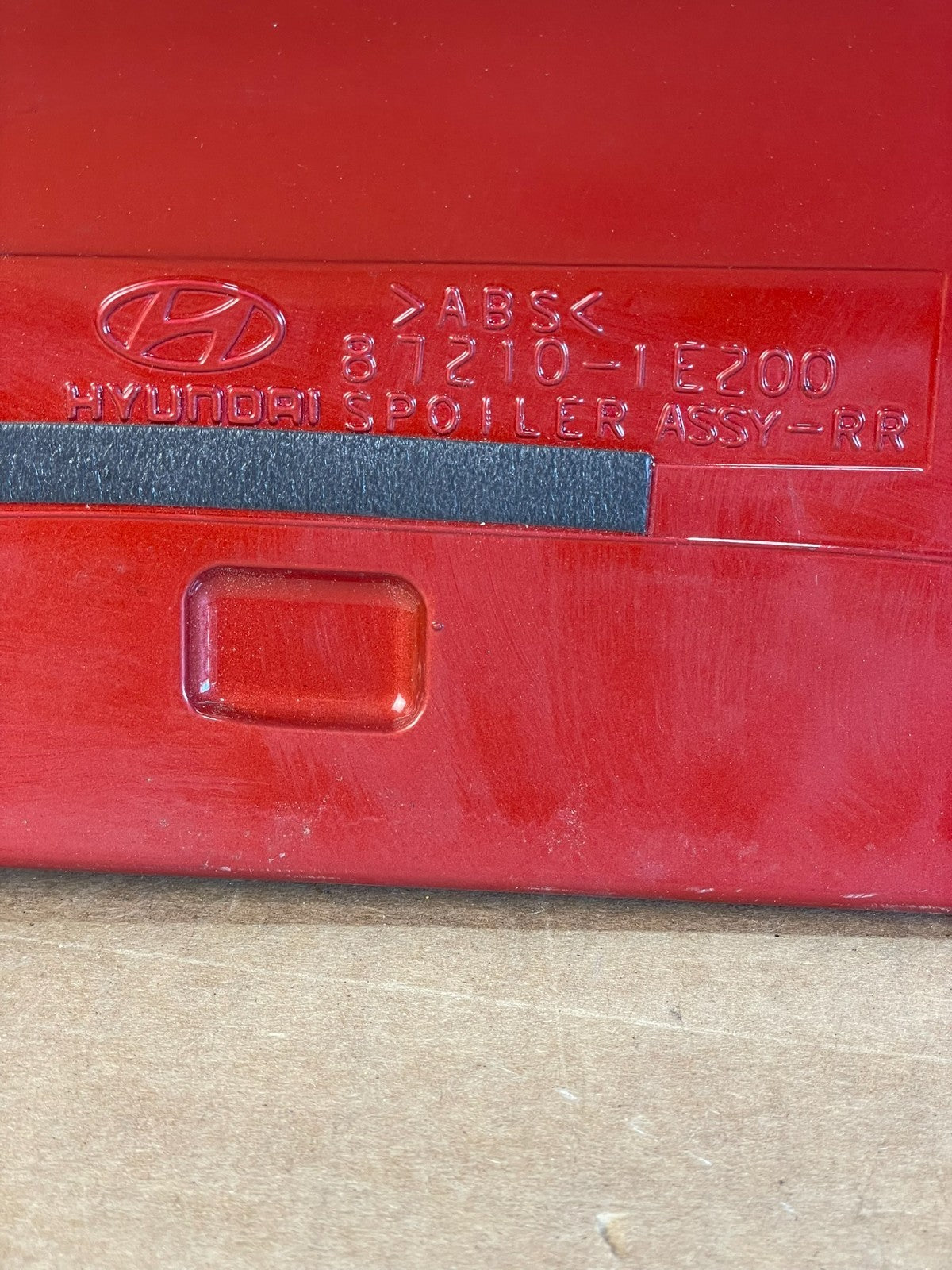 2005 to 2011 Hyundai Accent Trunk Lid Hatch 3rd Brake Light Spoiler AD0057 DG6
