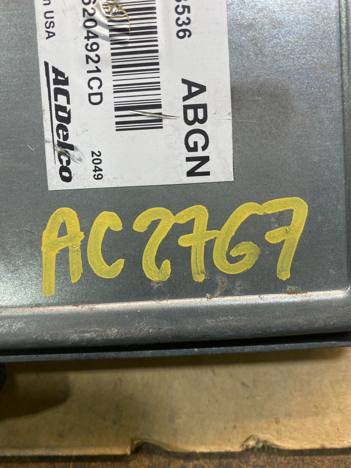 2011 2012 Chevrolet Cruze Engine Computer Ecu Pcm Ecm Pcu 12653536 Oem ac2767 DG3