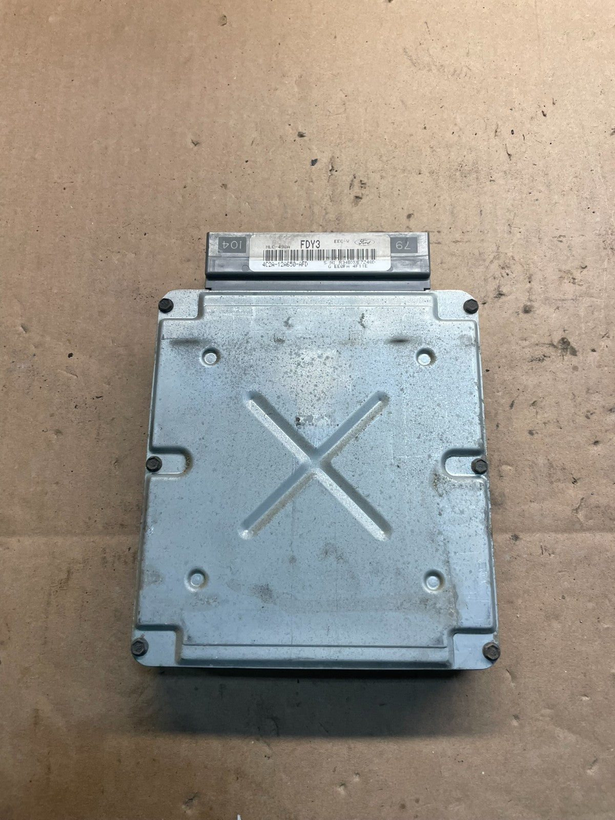 2004 Ford E-Series Van 5.4L Engine Control Module 4c2a-12a650-afd S8145 DG0