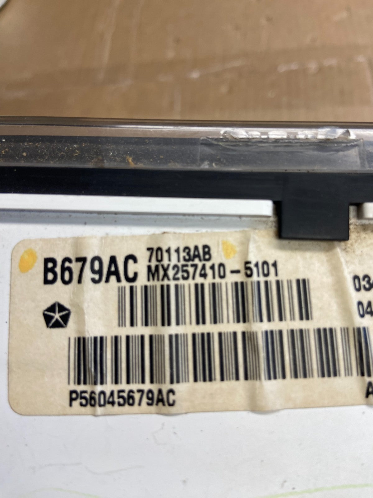 2000-2001 Dodge Ram 1500 Instrument Speedometer Gauge Cluster AF2802 DW6
