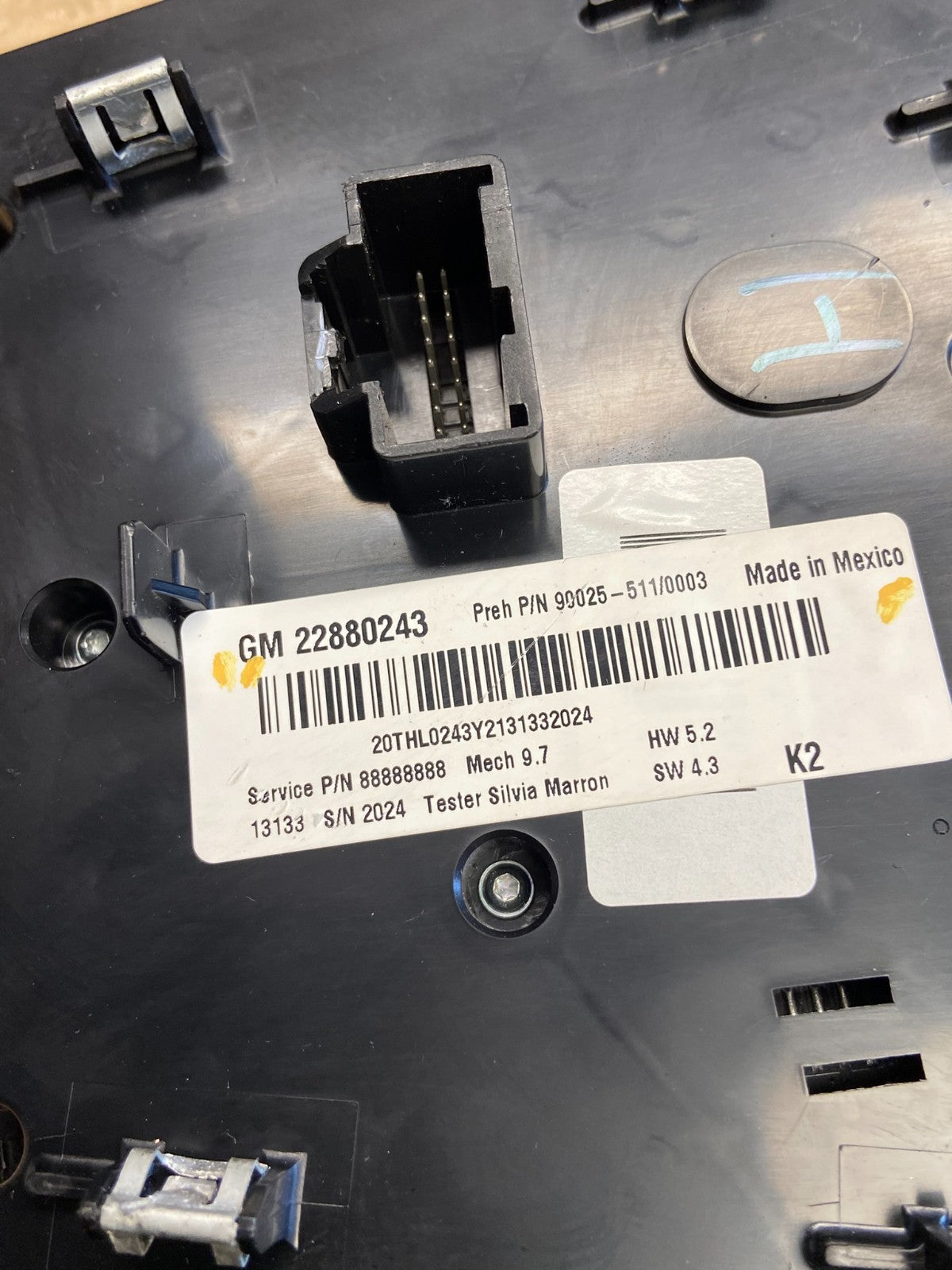 2012-2015 Chevy Equinox Terrain Radio Face Climate Control Panel Bezel AH3673 DG1