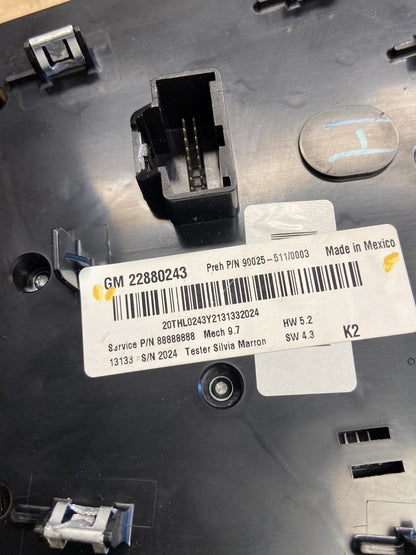 2012-2015 Chevy Equinox Terrain Radio Face Climate Control Panel Bezel AH3673 DG1