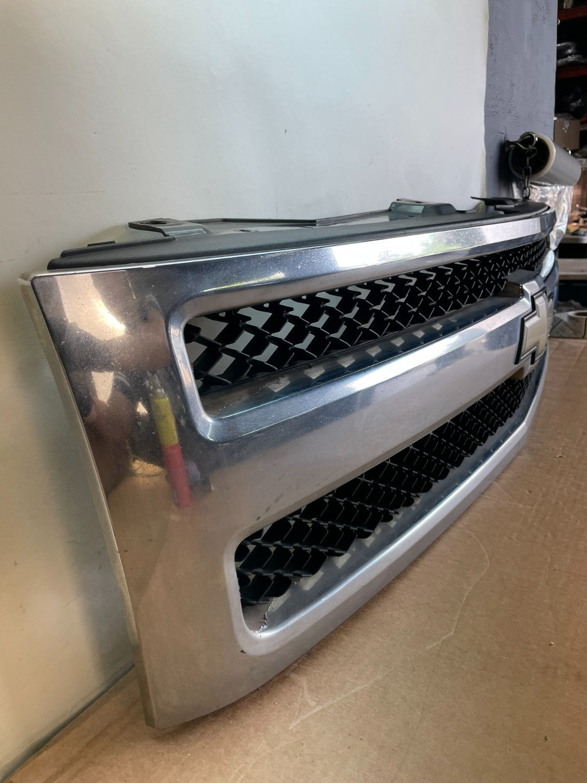 2007 to 2013 Chevrolet Silverado 1500 Front Chrome Grille Grill AG0855 DG2