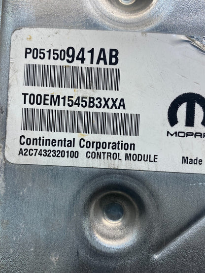 2015-2017 Jeep Compass Patriot Engine Control Module p05150941ab ECU AE7538 DW2