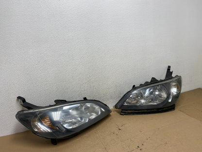 2004 to 2005 Honda Civic Left+Right Set Side Headlights AF4629 DW2