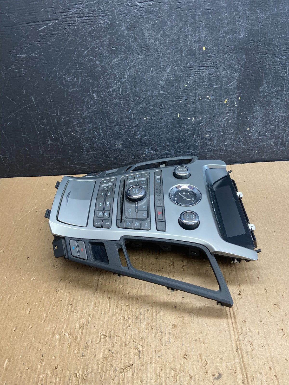 2008-2012 Cadillac CTS A/C Heater Radio Climate Control Panel Bezel OE AF1481 DG2