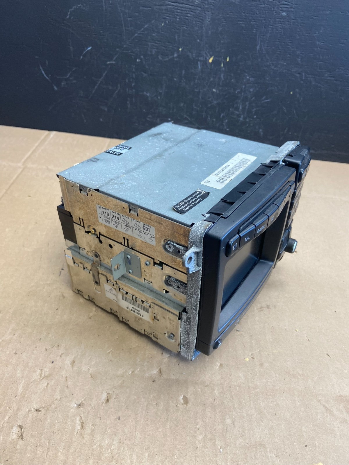 2000 2001 2002 Mercedes S430 S500 Radio Navigation Screen Display AB9313 DG1