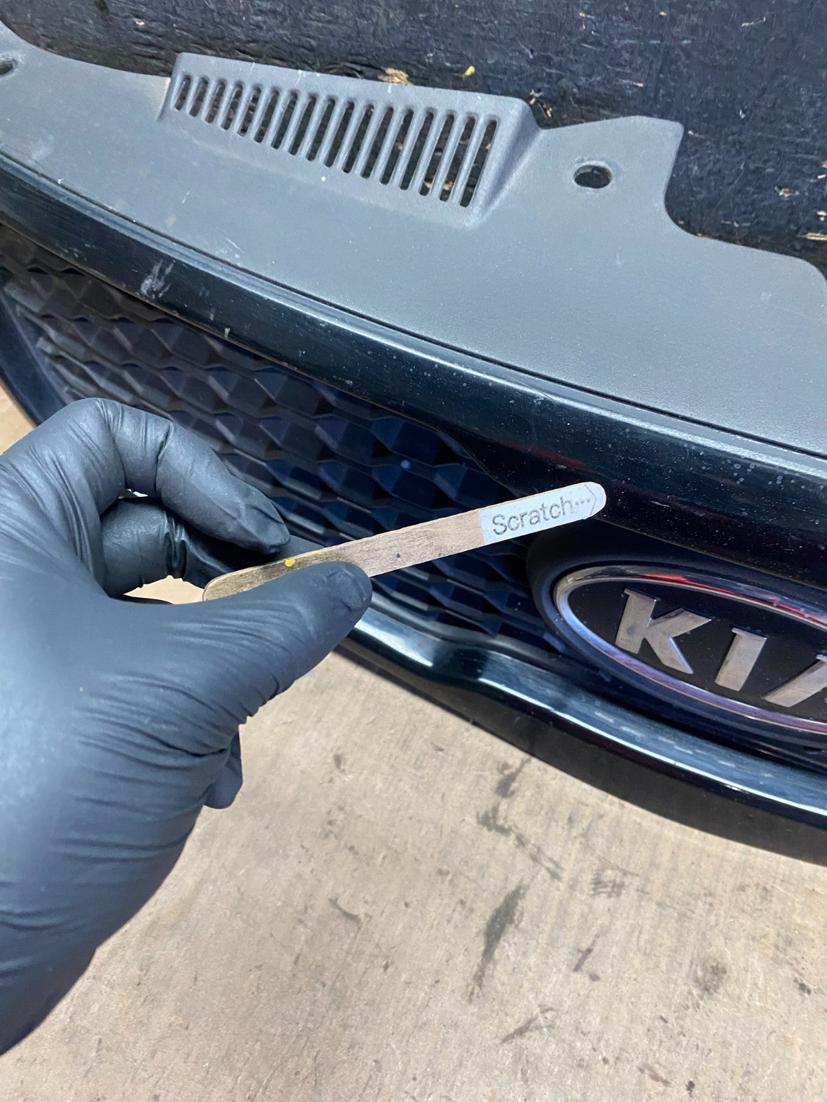 2010 to 2012 Kia Forte Koup Front Upper Grill Grille T4213 DG5