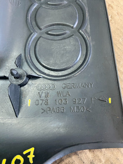Audi A4 A5 A6 V6  Engine Cover Top Lid Trim N9107 PS8