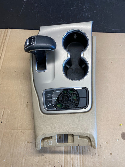 2014-2015 Jeep Grand Cherokee Center Console Shifter Cup Holder Bezel ab8802 DG0