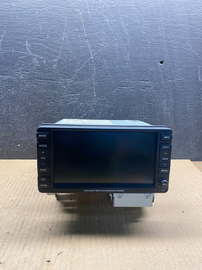 2011-2014 Mitsubishi Outlander Lancer Navigation Radio Display Screen AG3980 DG0
