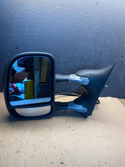 1999 to 2007 Ford F250 F350 F450 Left Driver Door View Mirror AE7658 DW9