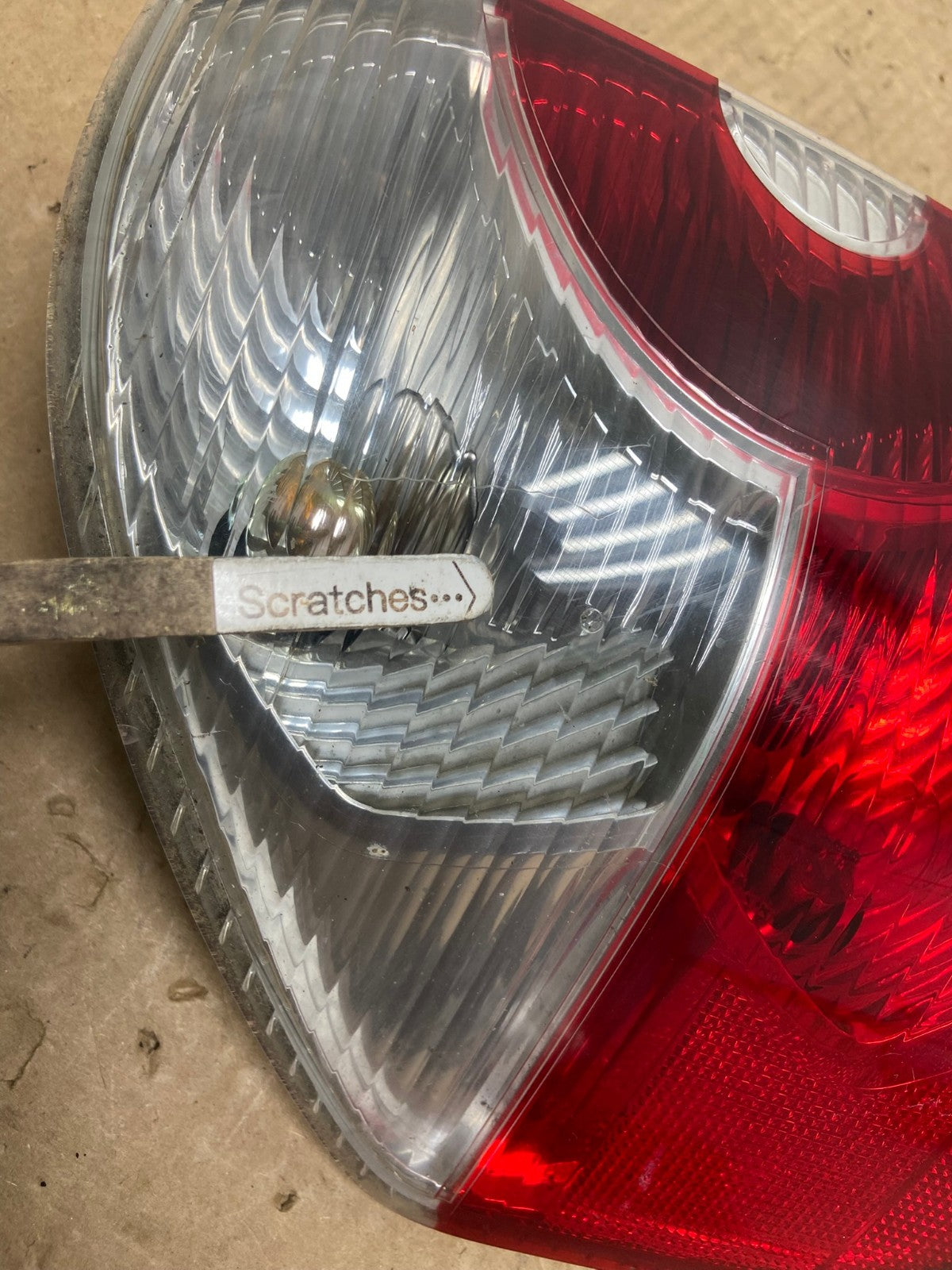 2004 2005 2006 Bmw X3 Left Driver Lh Side Tail Light AG1249 LK3
