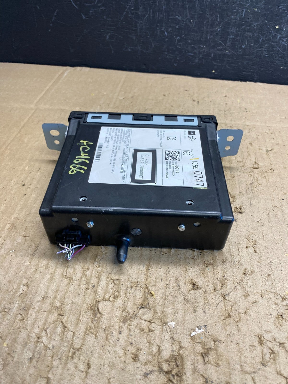 2014 - 2019 Chevy GMC GM CD Receiver Player Unit 13590747 ac4666 DG3